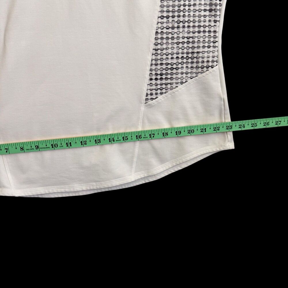 Athletic Works Women's White Stretchy Long Sleeve Athletic Fit Top SZ/XL 16-18 - Picture 9 of 14